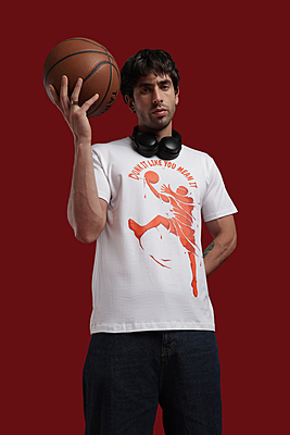 Classic T-Shirt for Men - Red classic