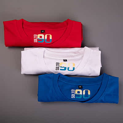 Men's Solid Regular-T-Shirt 3 Combo - C1