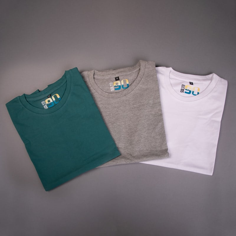 Men's Solid Regular-T-Shirt 3 Combo - C2 Men's Solid Regular-T-Shirt 3 Combo - C2